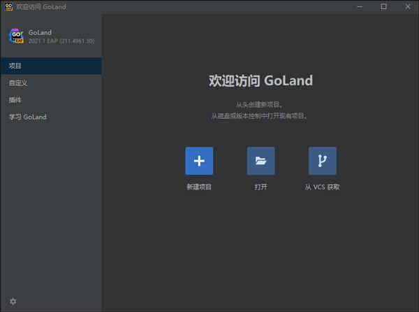GoLand2021.1 ƽv2021.1⼤