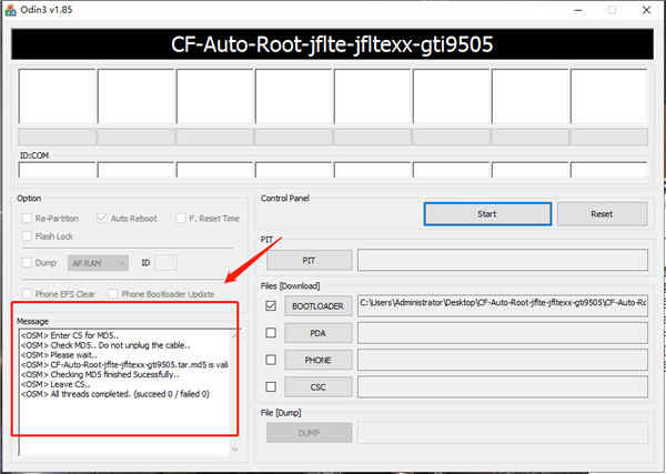 CF root一键root工具下载 v1.85附教程
