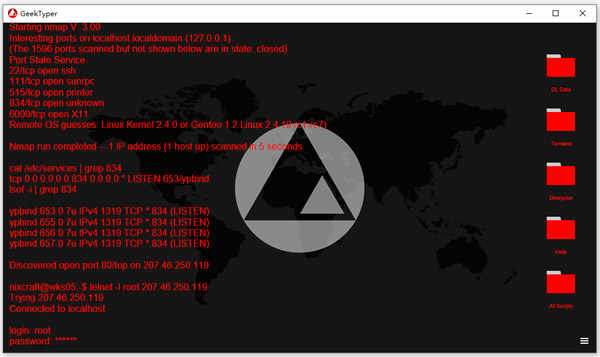 geektyper黑客模拟器官方电脑版下载 v1.0